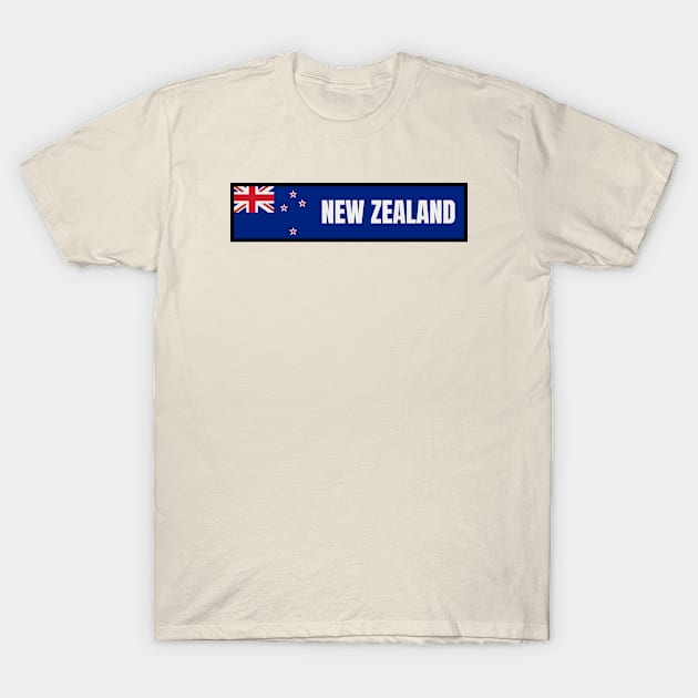 New Zealand Flag T-Shirt by aybe7elf